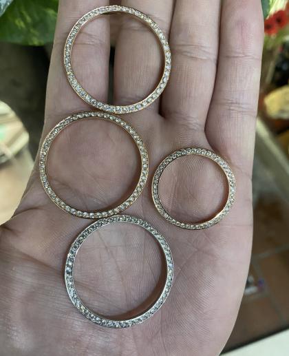 Niềng kim rolex 